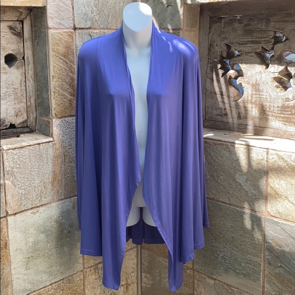 LOGO Layers Open Front Cardigan